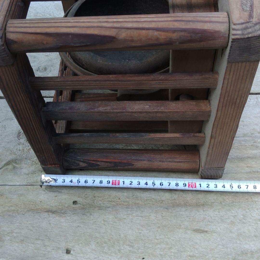 古民具　コタツ　古い暖房器具