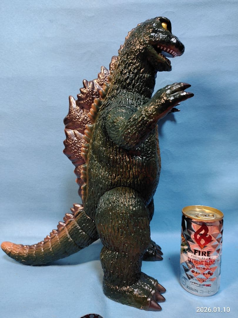 昭和レトロ マーミット 怪獣ゴジラ 総進撃 ジャイアントソフビ絶版