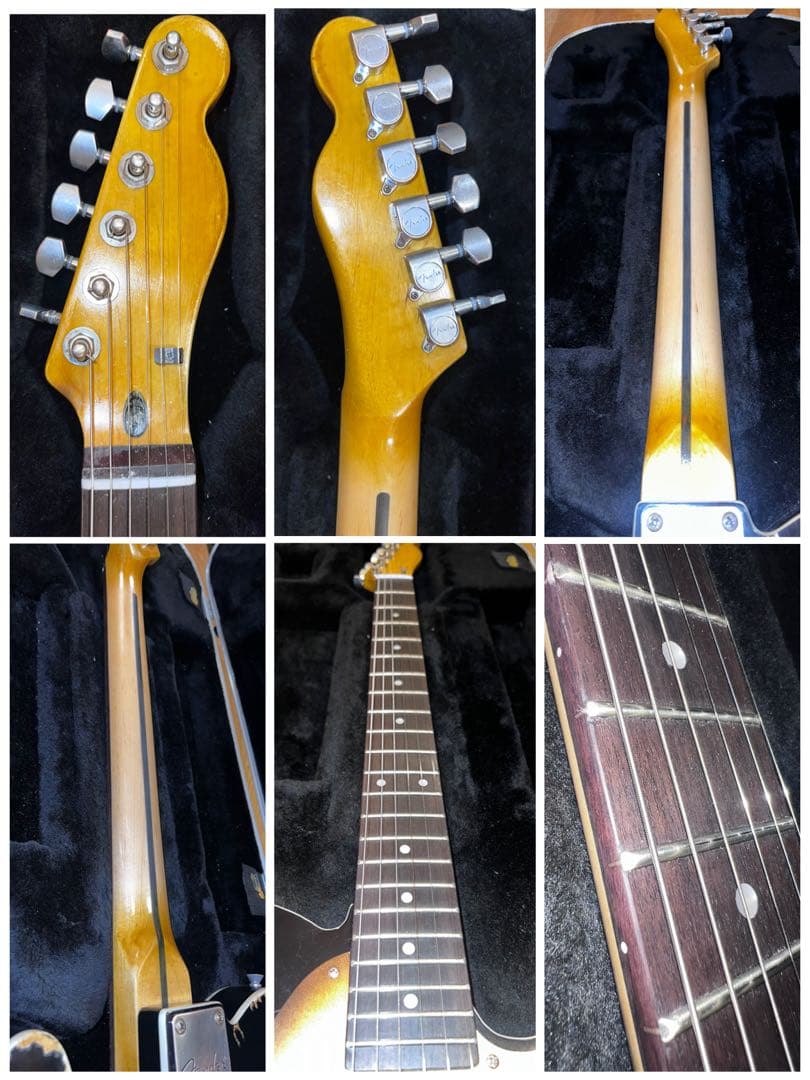 ハードレリックテレキャスタータイプ/ダブルバインディング/アルニコPU