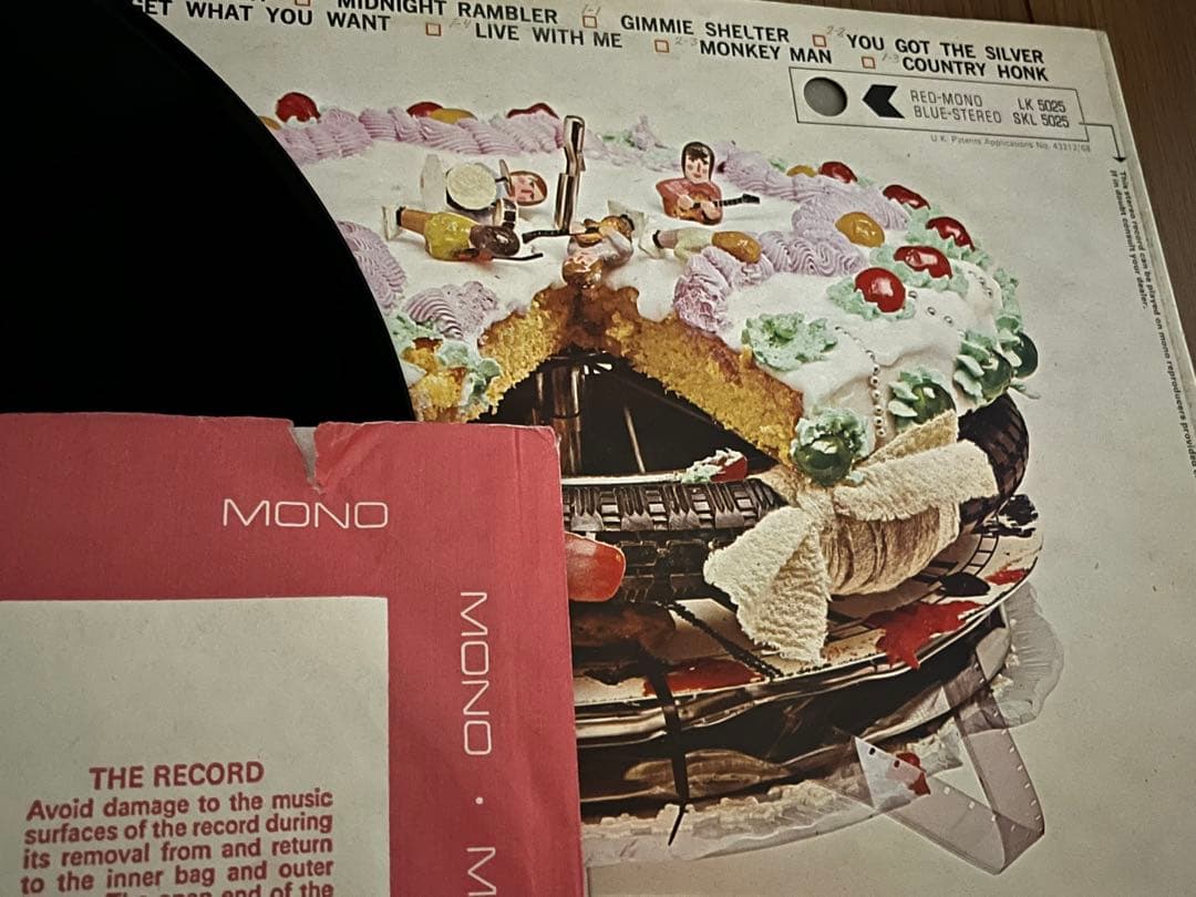 モノラルUK盤A2/B1 ROLLING STONES/LET IT BLEED