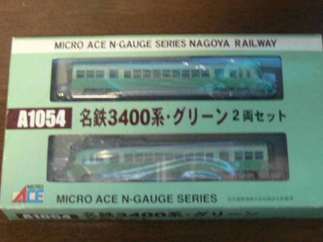 マイクロエース　A1054　名鉄3400系・グリーン　2両セット　未使用品