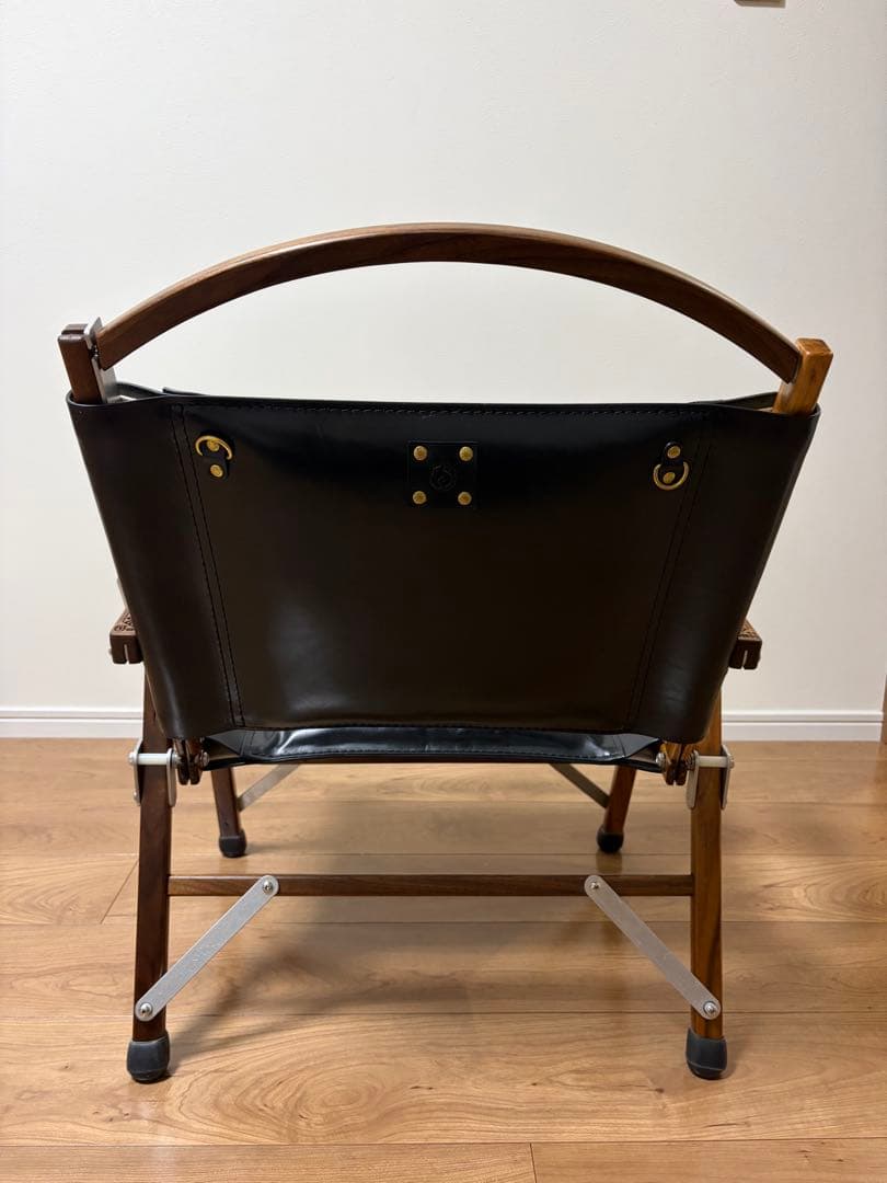 フルカスタム カーミットチェア ウォールナット レザーシート ヒジワル