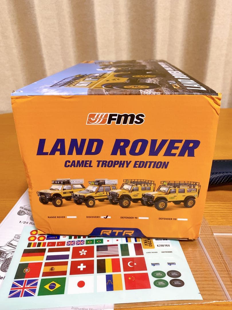 FMS ラジコン　DISCOVERY 1/24 ランドローバー fcx24m
