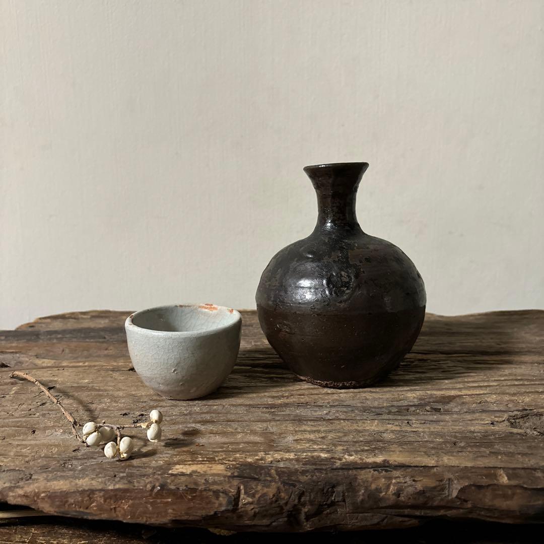 朝鮮美術　李朝　高麗徳利　花入　古民芸　韓国骨董　青山二郎　白洲正子　立原正秋