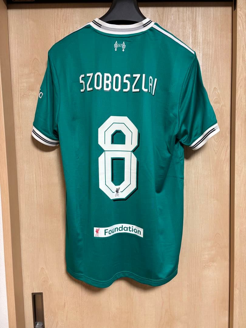 や*す様 リバプール25/26 ユニフォーム サード 正規品 CL フルパッチ