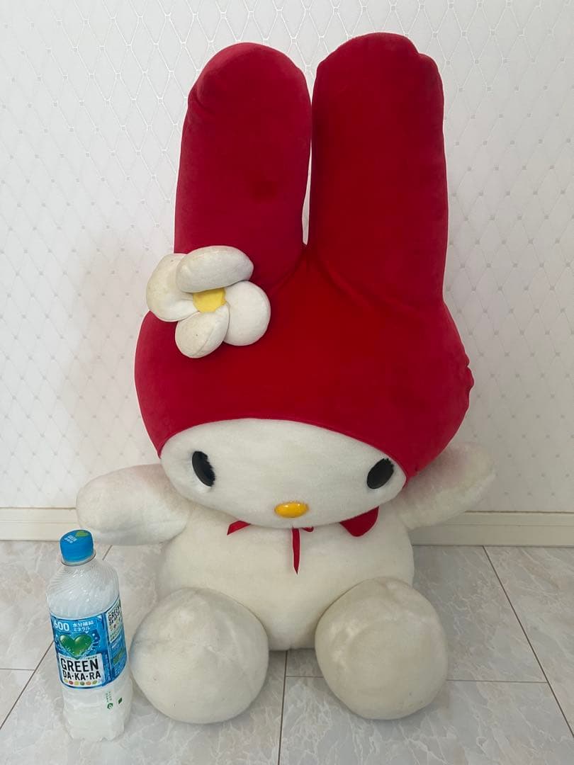 マイメロディ❤️昭和レトロレアBIGぬいぐるみ赤頭巾③