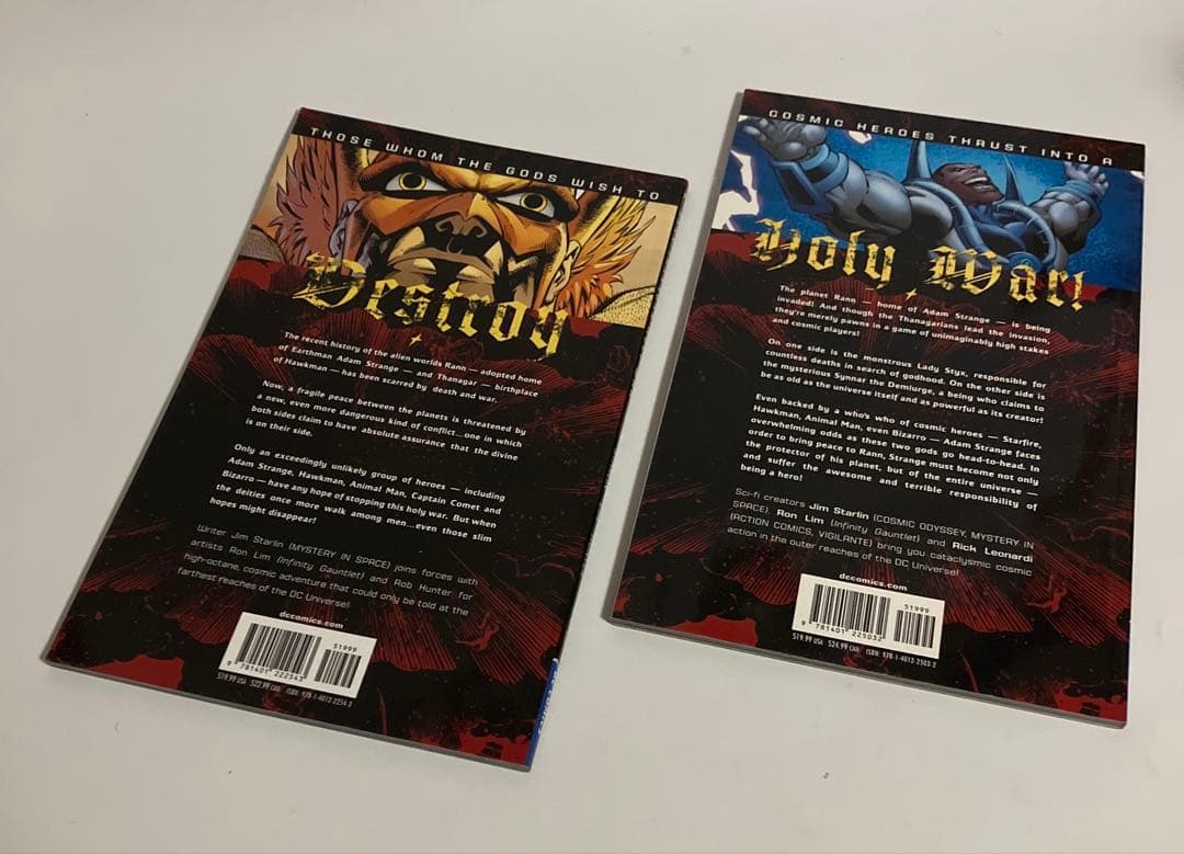 アメコミ　RANN/THANAGAR HOLY WAR　2巻セット　英語版