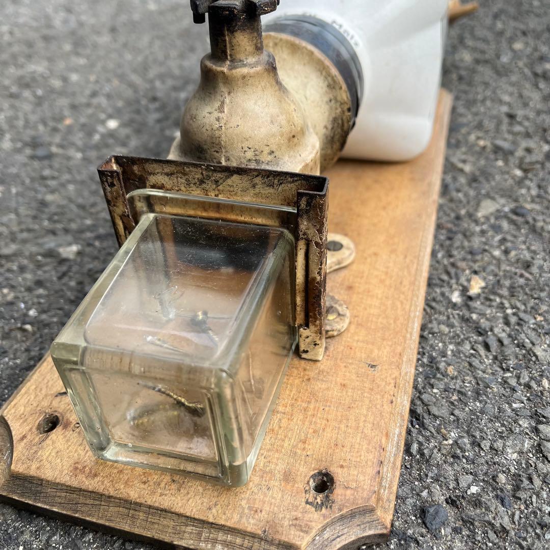 壁掛け コーヒー ミル グラインダー ビンテージ ヨーロッパ 西洋