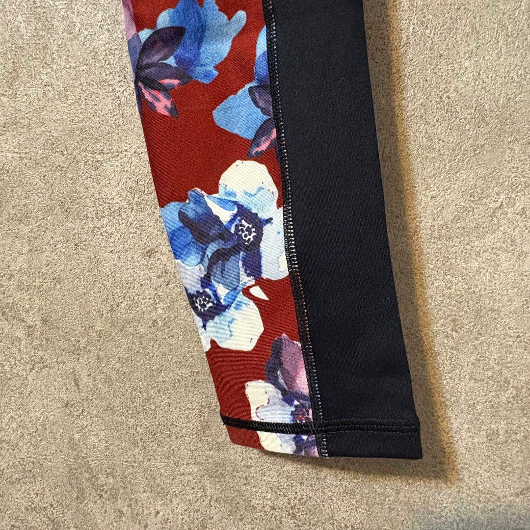 S相当【極美品】AUMNIEアムニー トップス レギンス上下セット フラワー