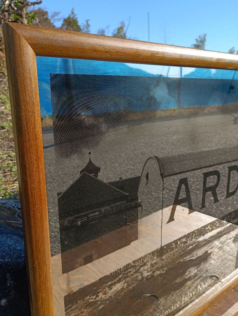 アードベッグ　非売品　ヴィンテージ　パブミラー　鏡　ARDBEG 　アイラ島