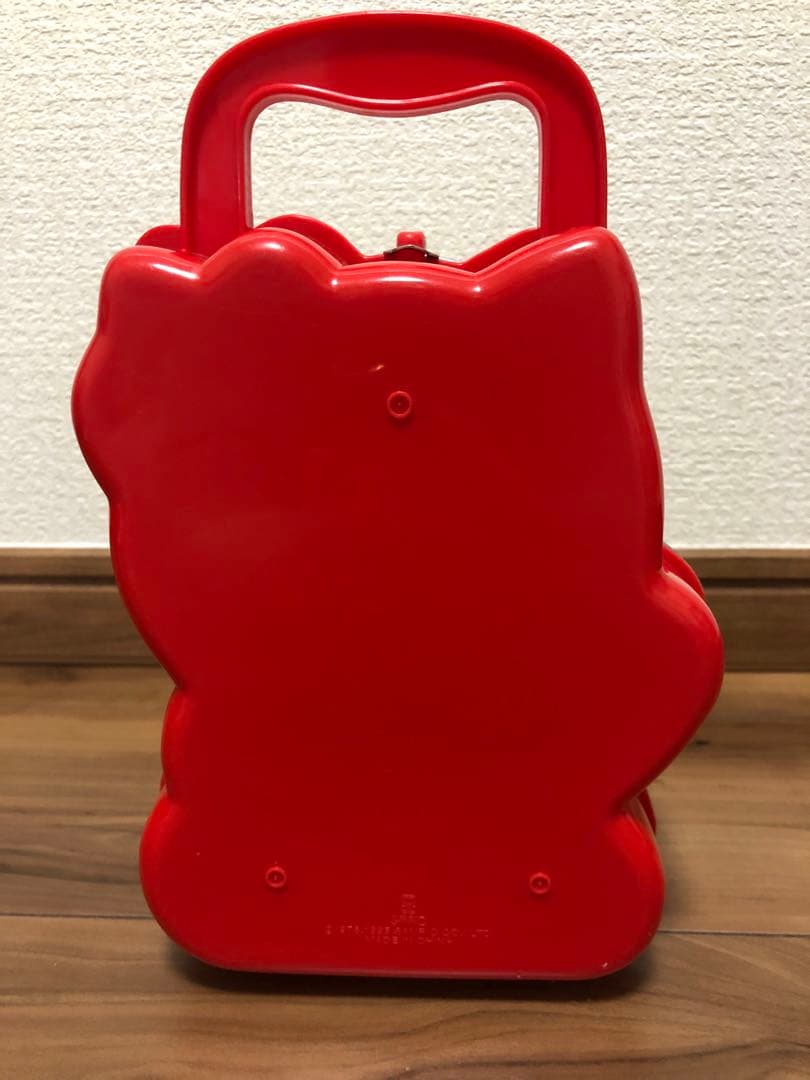 平成レトロ❣️ キティ　カオハナ　ミニトランク　缶　収納ケース　ボックス　お道具箱