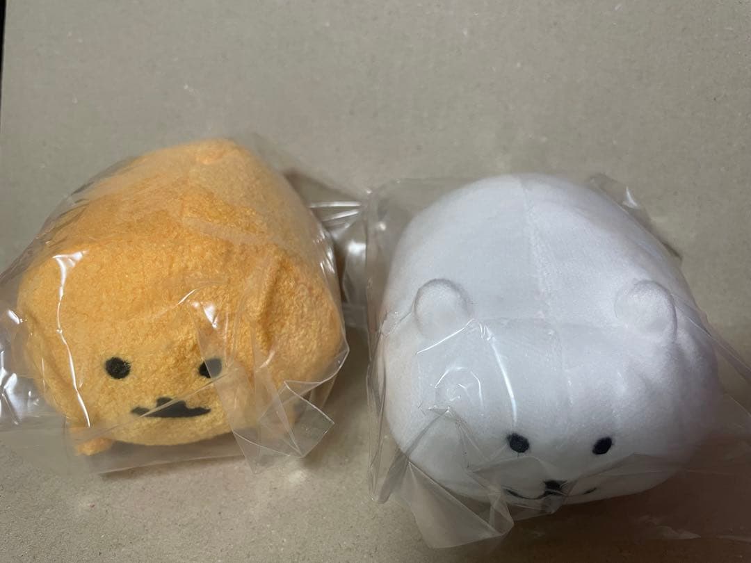 自分ツッコミくま　もぐらコロッケ　ごろごろぬいぐるみ