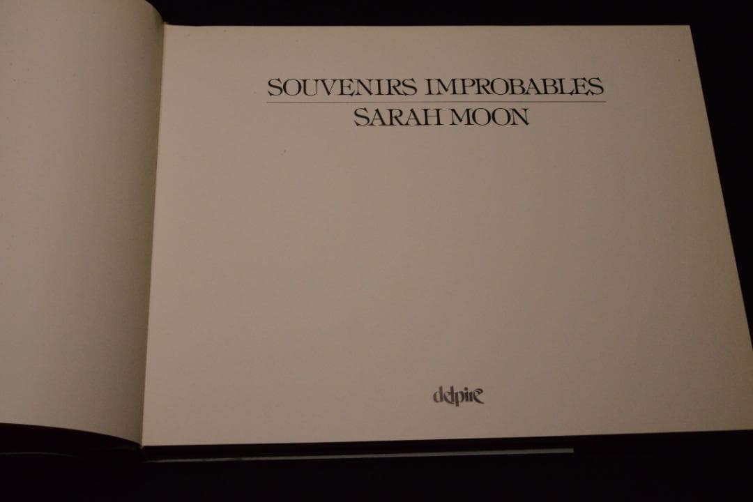 Souvenirs Improbables /Sarah Moon ★値下げした