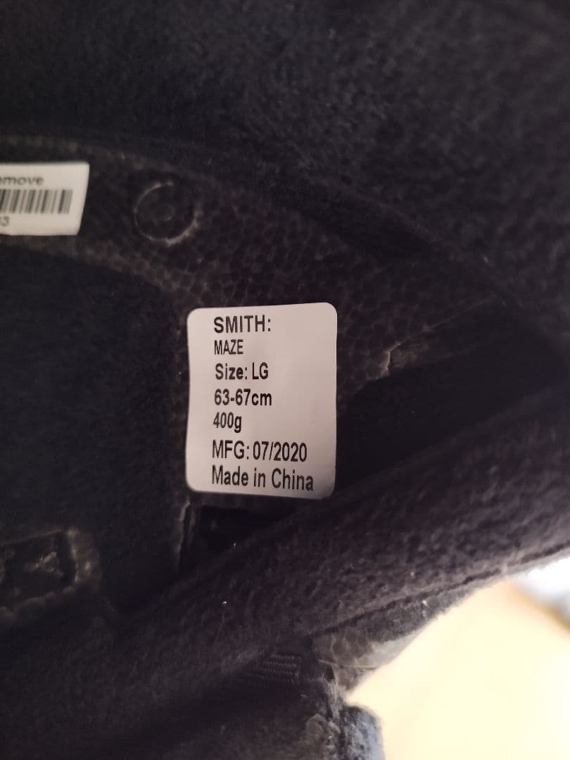 SMITH MAZE ヘルメット LG