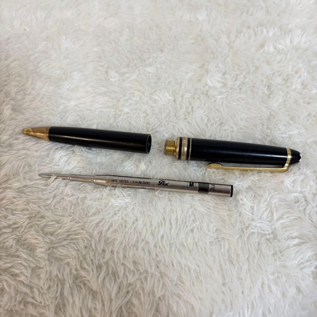 モンブラン ボールペン ブラック ゴールド ツイスト式 インク不良 ジャンク