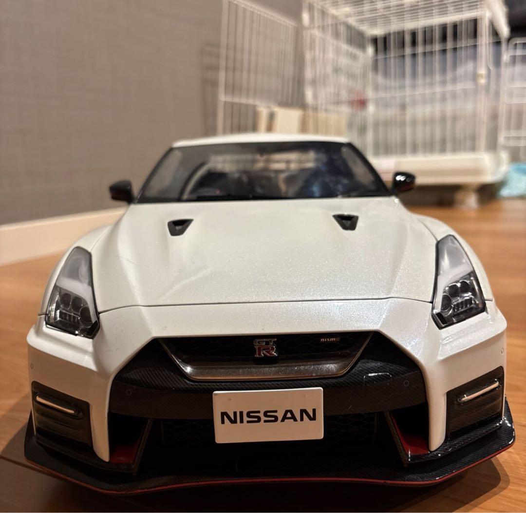 『リアウイング補修歴あり』デアゴスティーニ　1/8 GT-R R35 ニスモ