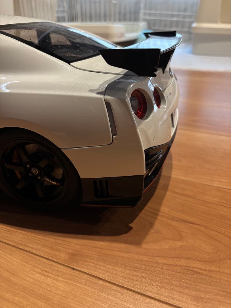 『リアウイング補修歴あり』デアゴスティーニ　1/8 GT-R R35 ニスモ
