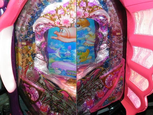 家庭用パチンコ台 SANYO海物語 沖縄 桜ライト199バージョン実機 玉は循環