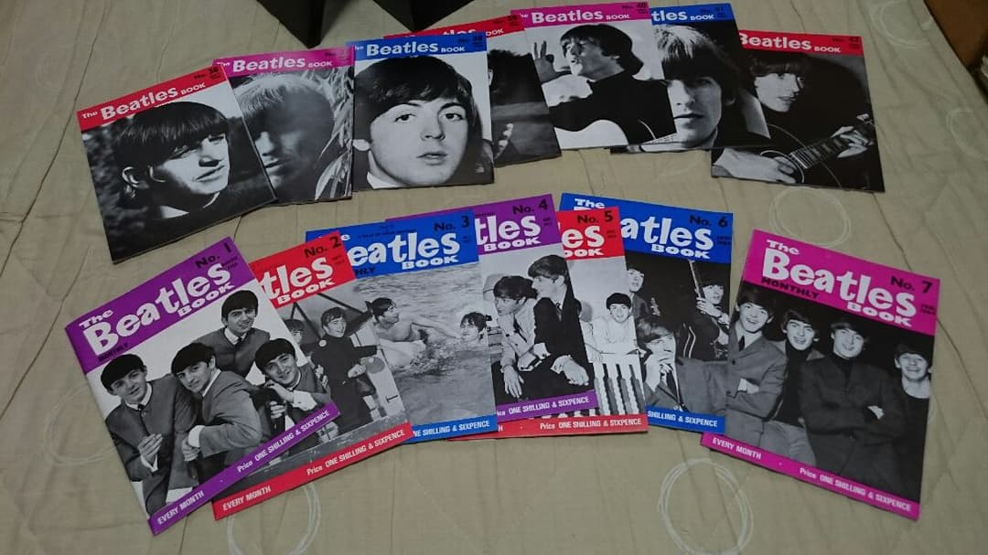 ビートルズ ドキュメンタリー本 英国発行ファンブック 1刊から77刊まで全て