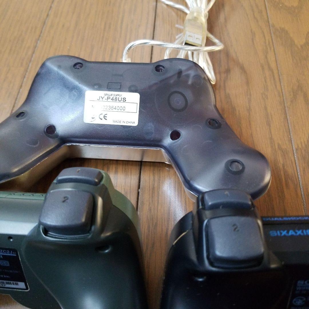 ジャンク品　PLAYSTATION コントローラー他　５個まとめ
