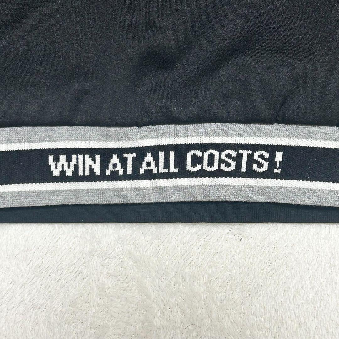 WAAC トレーナー スウェット　モックネック ラグランスリーブ 刺繍ロゴ入り