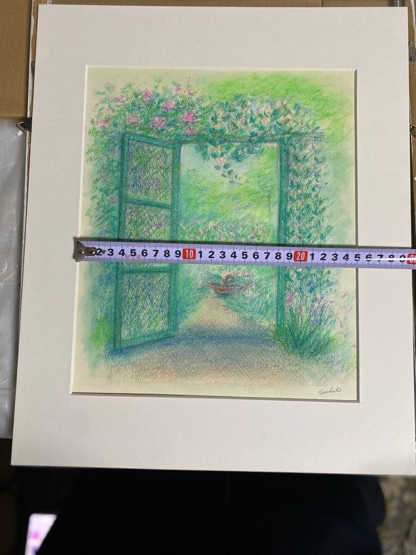 絵画　高柳佐知子　挿絵画家　イラストレーター　児童文学作家　直筆