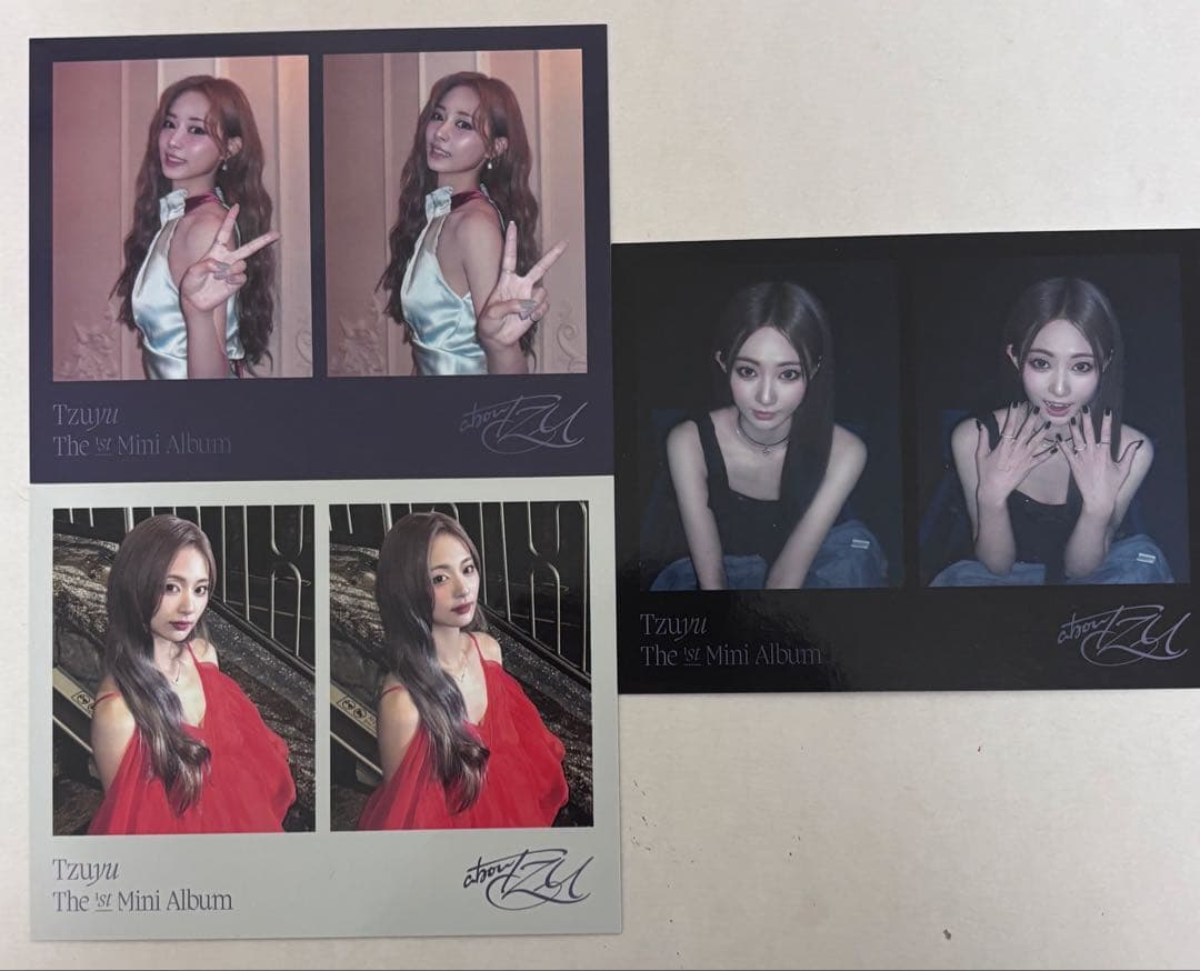 abouTZU TWICE ツウィ　2カットフォト　ラキドロ　コンプリート