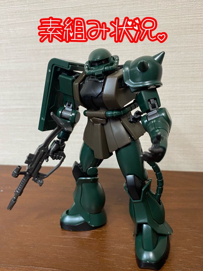 【ガンプラ完成品】　HG リアルタイプザクⅡ