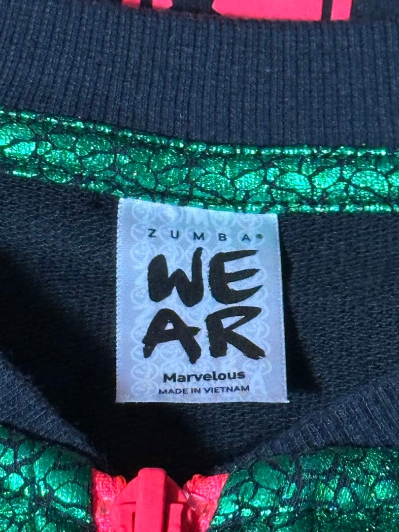 ZUMBA フルジップジャケット