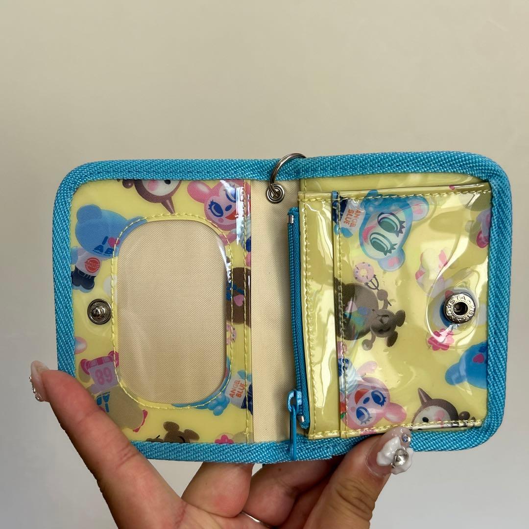 エンジェルブルー　ナカムラくん　ケース　財布　折りたたみ財布