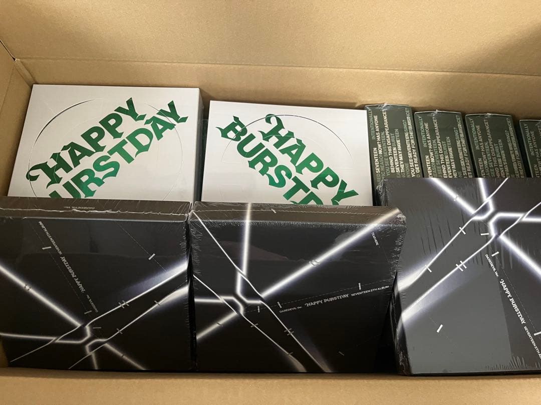 SEVENTEEN セブチ　HAPPY BURSTDAY アルバム　新品未開封