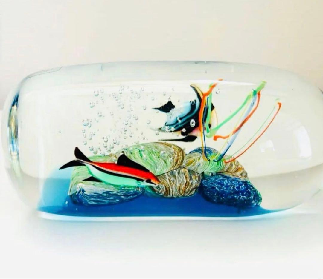 murano ベネチアングラス　アクアリウム