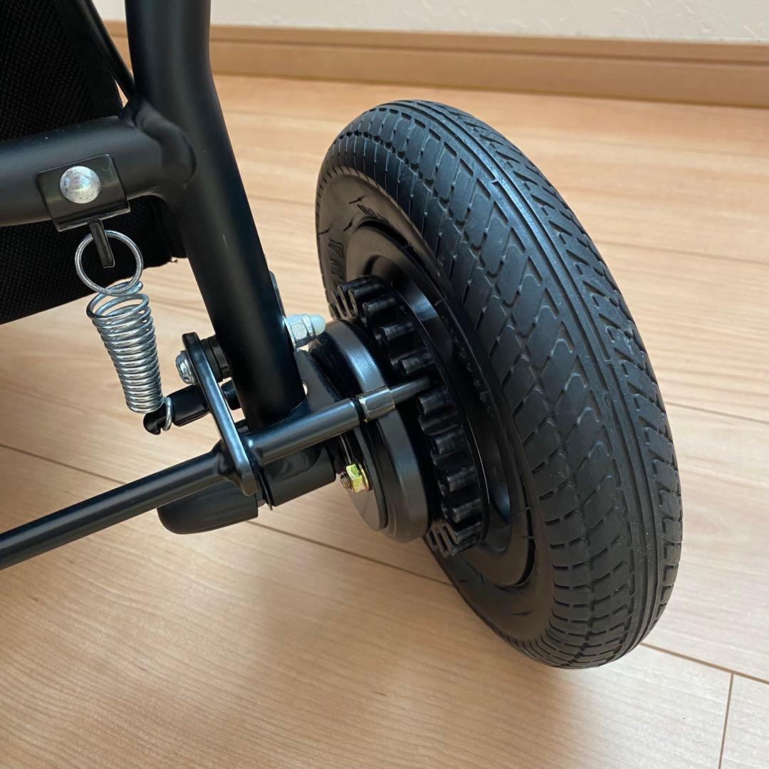 【美品】エアバギー 黒 AIRBUGGY ココブレーキ フレームのみ 犬カート