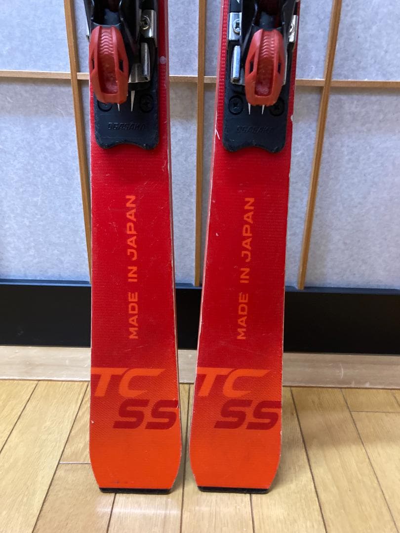 オガサカ TC SS スキー板　金具付き