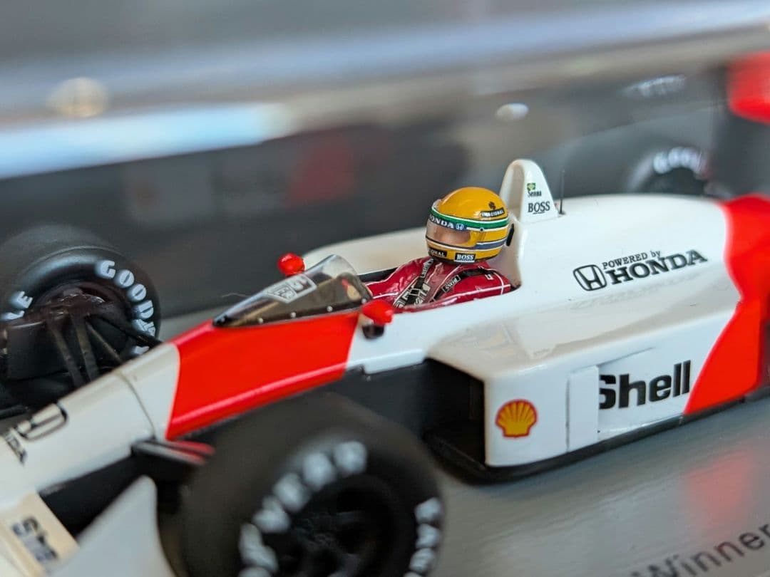スパーク 1/43 マクラーレン ホンダ MP4/4 1988日本GP A.セナ