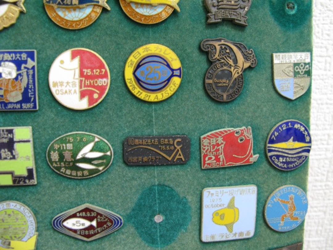 全日本サーフ バッジ　　バッヂ　　全108点