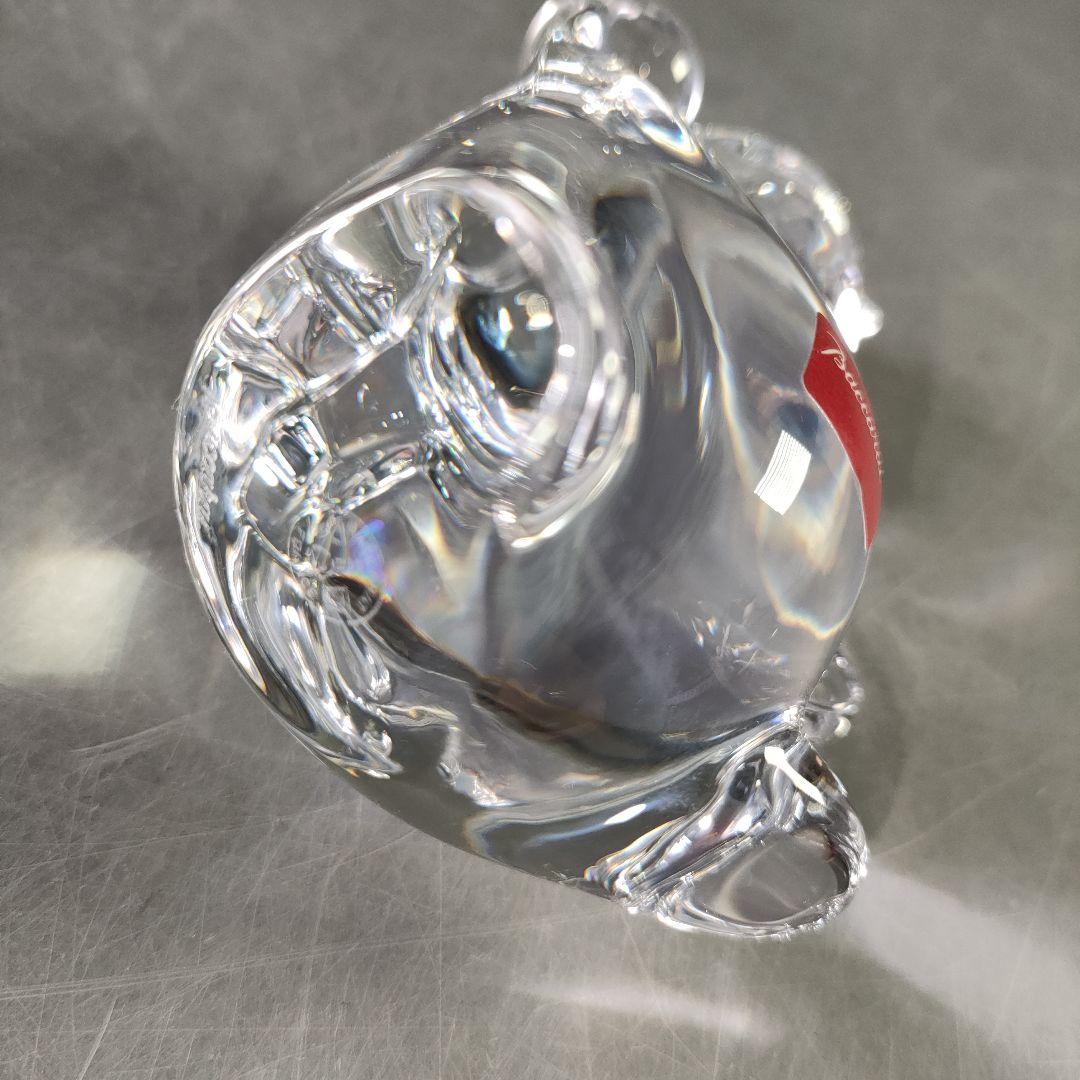 A1076-5/Baccarat/バカラ/スノーマン/オブジェ/置物/雪だるま/