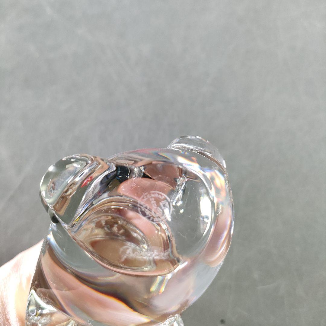 A1076-5/Baccarat/バカラ/スノーマン/オブジェ/置物/雪だるま/