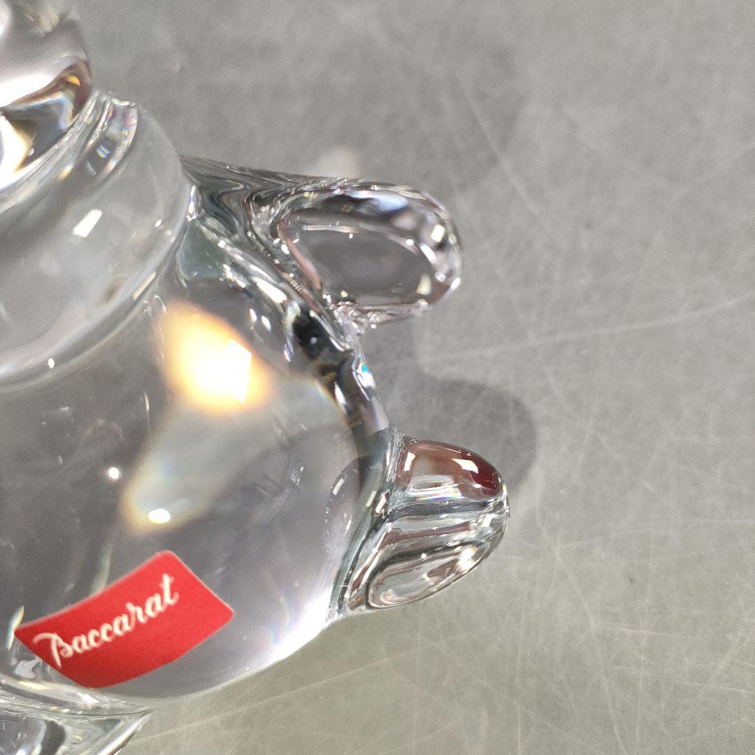 A1076-5/Baccarat/バカラ/スノーマン/オブジェ/置物/雪だるま/