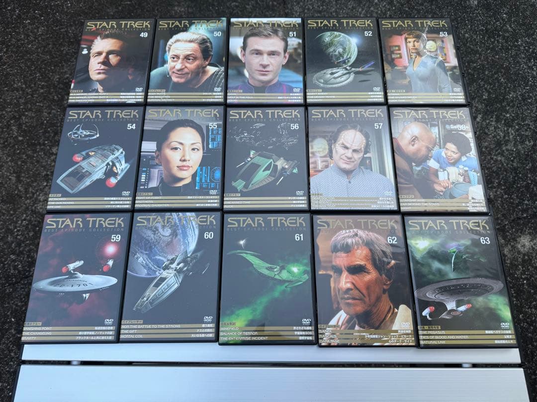 美品 デアゴスティーニ スタートレック DVDコレクション 112巻セット