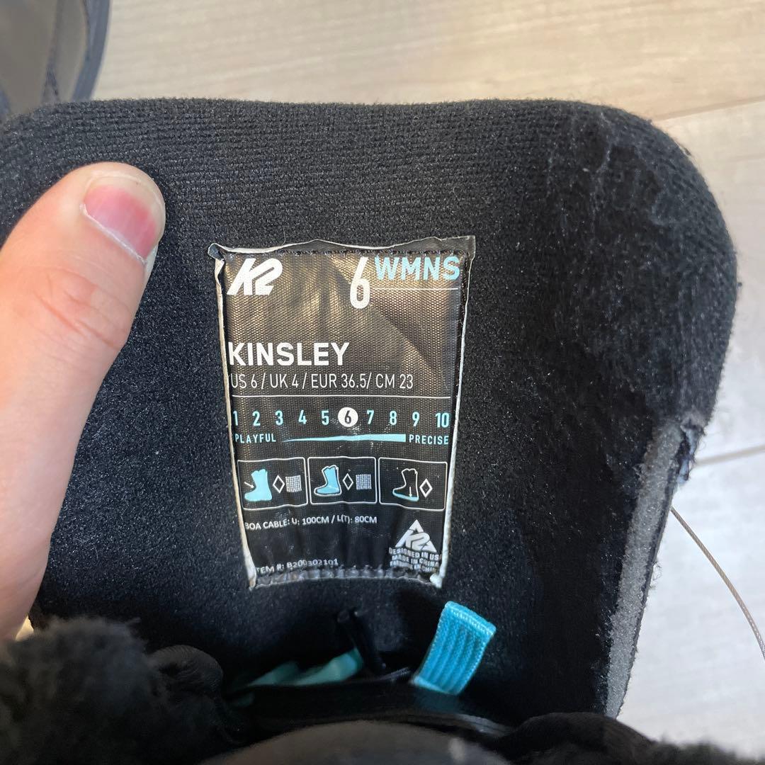 スノボブーツ　使用回数3回 23cm