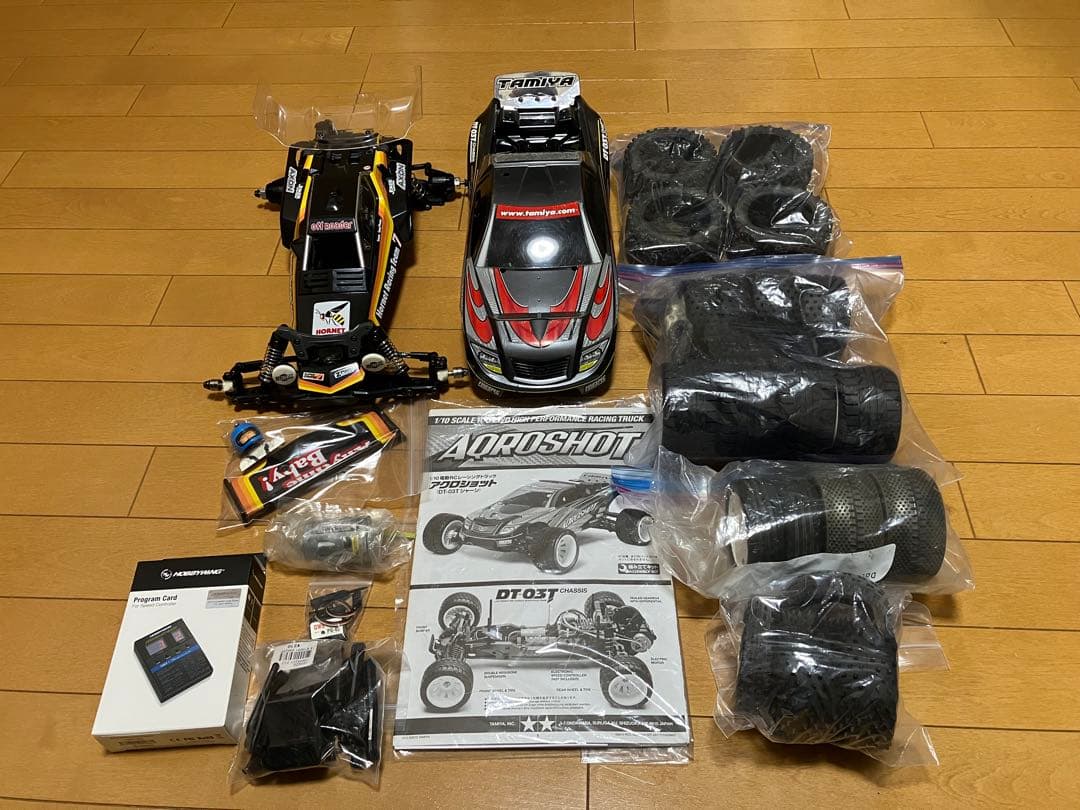 タミヤ DT-03(メカ一式装着済)