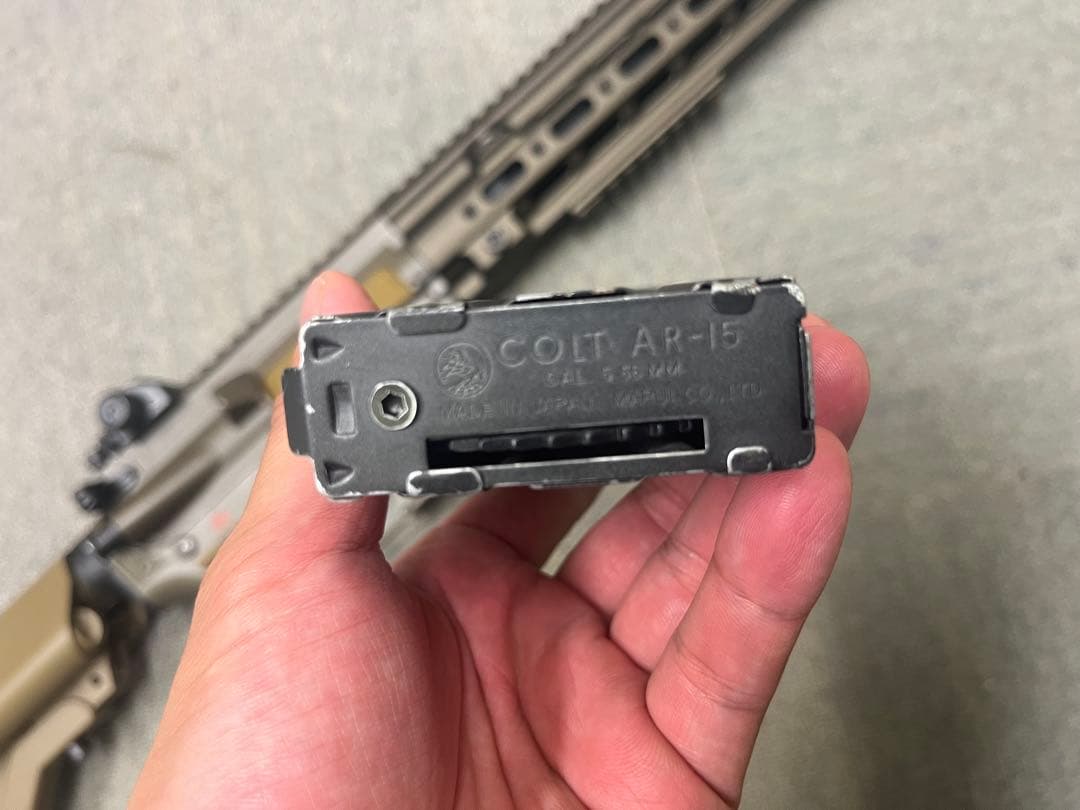 次世代電動ガン　HK416 デルタカスタム　タンカラー