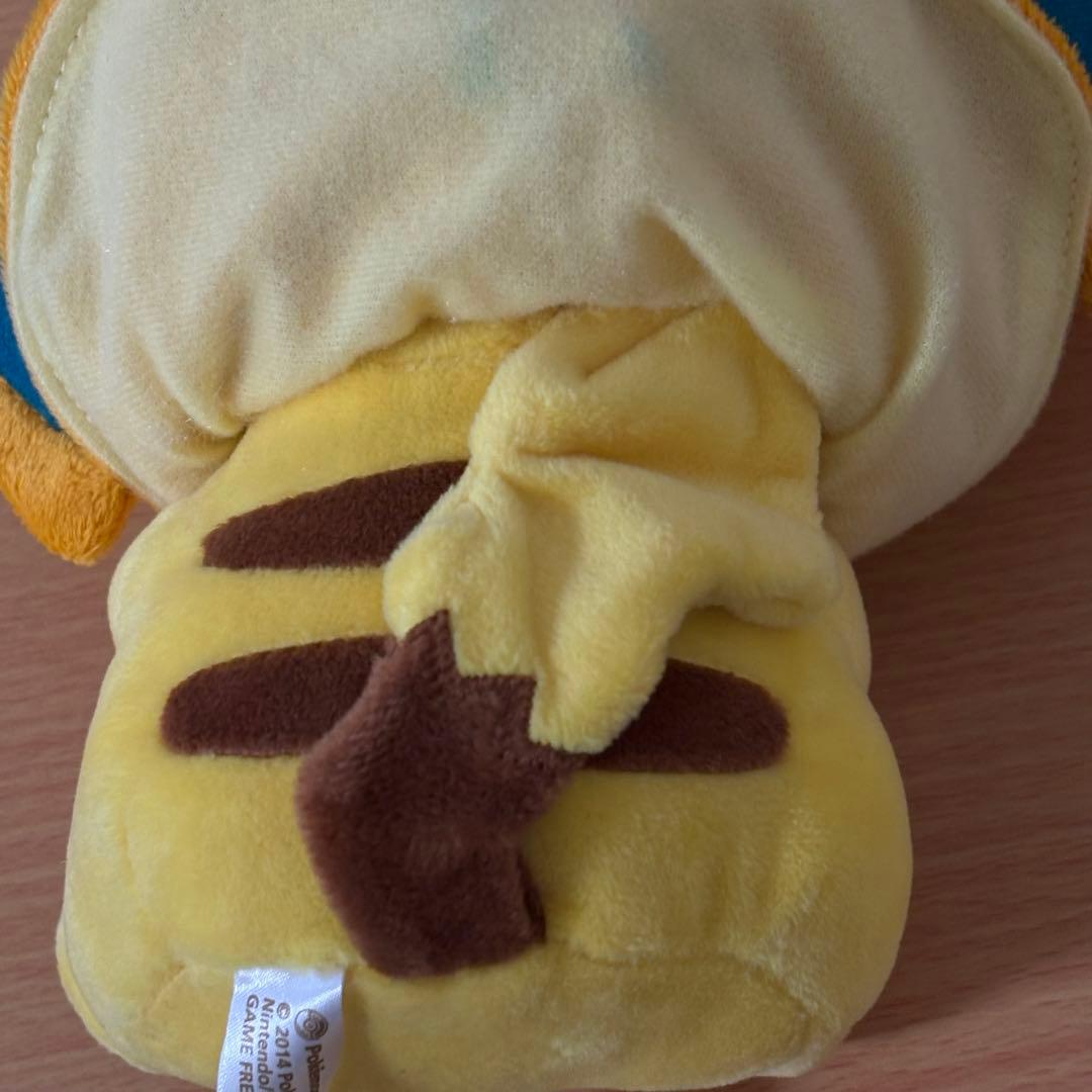 ポケモンセンター メガトウキョー限定 リザードンポンチョ ピカチュウ ぬいぐるみ
