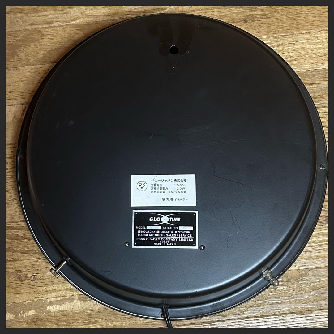 ネオン管　掛け時計　ネオンクロック　新品・未使用品