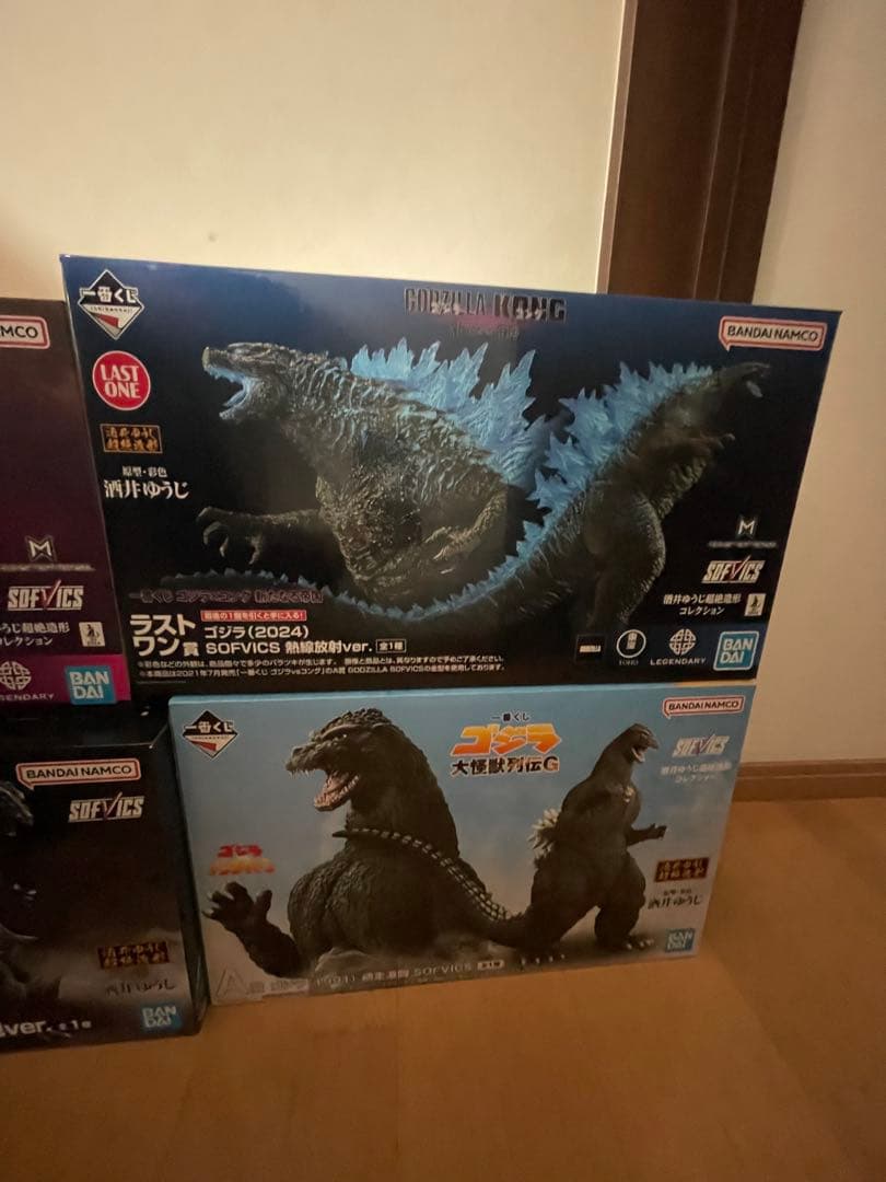 ゴジラ　一番くじ　フィギュア