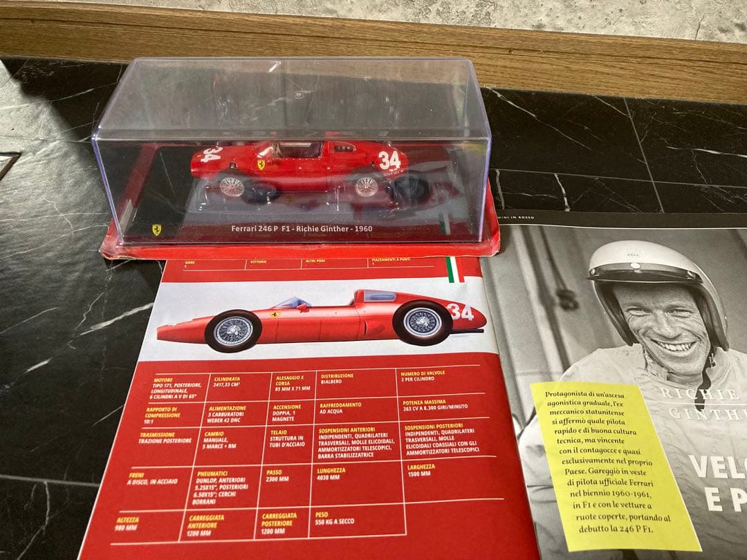 日本未発売　フェラーリF1 ビッグスケールコレクション フェラーリ246PF1