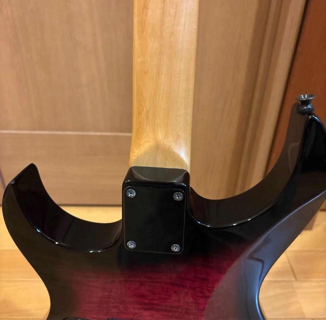 FERNANDES FGZ400 ブラックパーツ仕様 トレモロアーム・ケース付