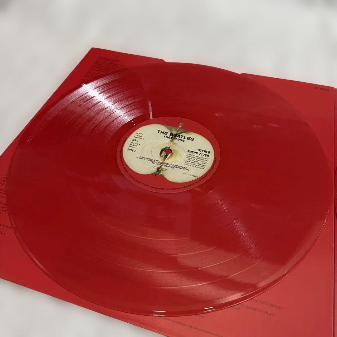 【LPレコード】ビートルズ 赤盤 青盤 限定盤