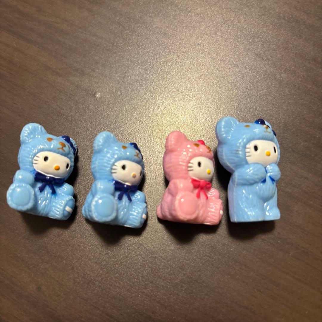 ハローキティ クマ衣装フィギュアセット 15体